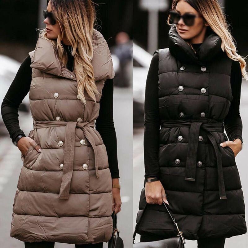 long bubble gilet