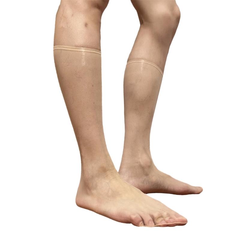 Mens Sheer Business Dress Socks Long Over the Calf Dress or Work Socks Nylon Dress Socks Knee Highs Dress Socks Gifts