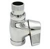 Hand-twist Type Quick-opening Urinal Flush Valve 3/4" 1 Inch Toilet Hand-pressed Flush Valve Copper Manual