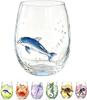 Glass Egg Shaped Animal Glass Craft Whiskey Cup Dolphin