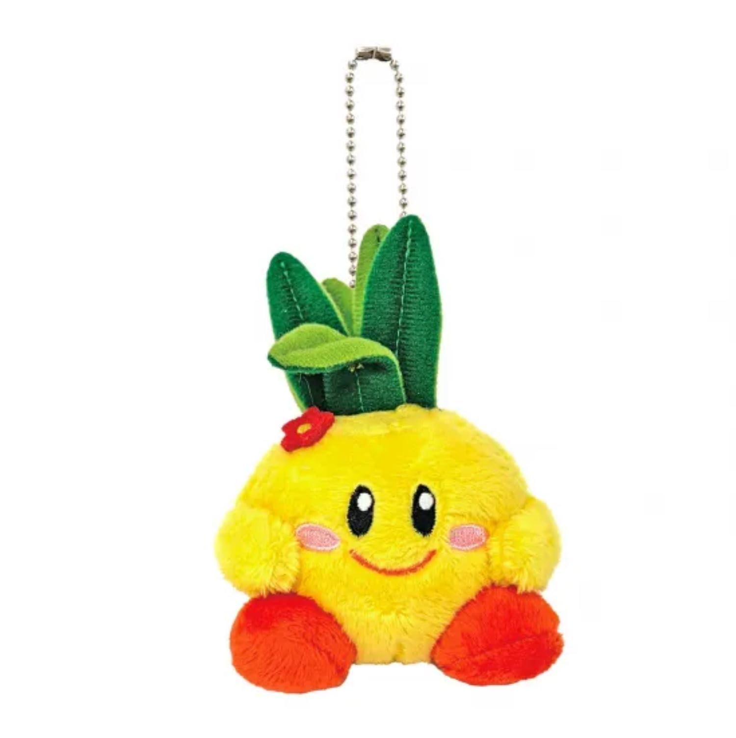 Take Off Okinawa Pineapple Plush Ball Chain