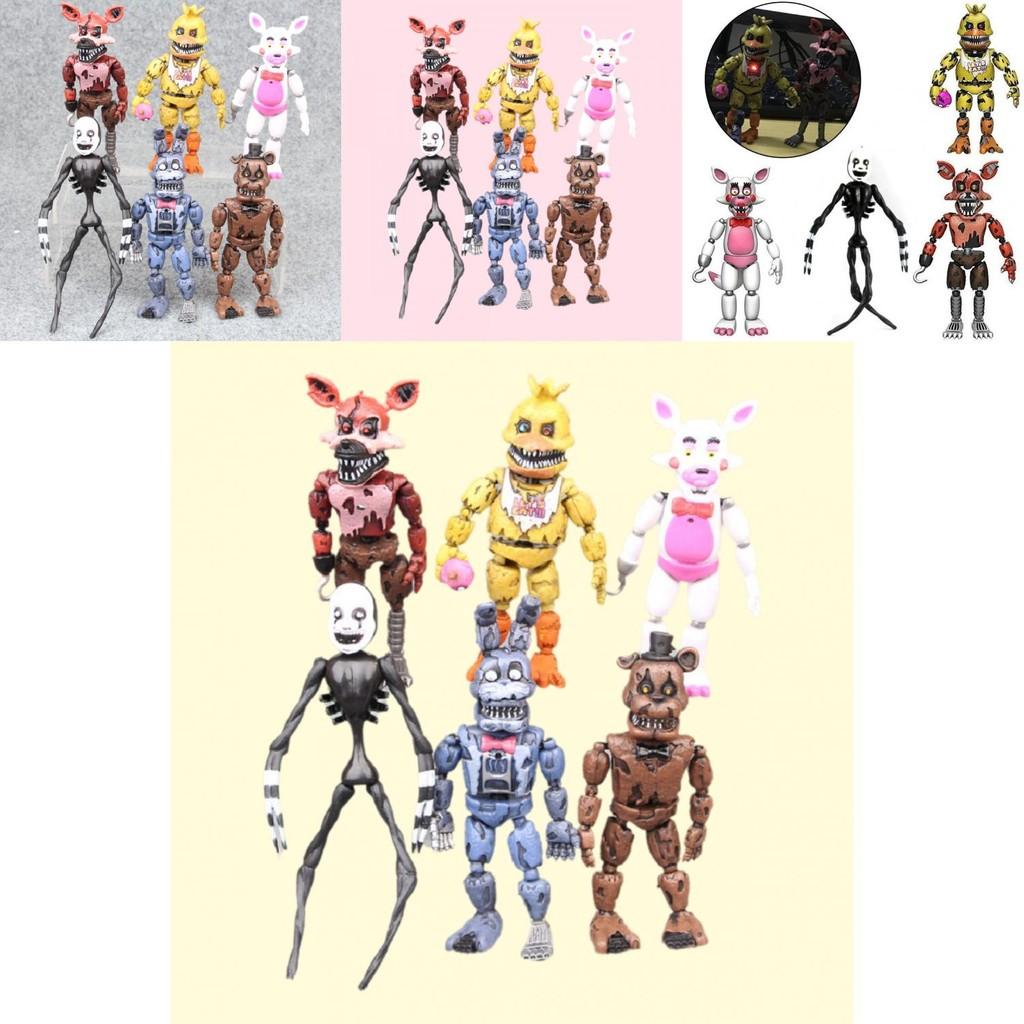 Cartoon Action Figures Handmade Cake Decor Toys 10cm Plastic Collectible Display Figurines