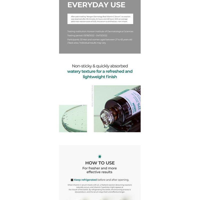 NEOGEN Dermalogy Real Vitamin C Serum Mini