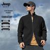 JEEP SPIRIT Men's Winter Stand-Collar Knit Sweaters