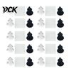 Magnetic Picture Frames 10Pcs DIY Fridge Magnet Kit, Clear Acrylic Photo Frame Set Set, Custom Making Kit for Crafts, Kitchen, Classroom Mini