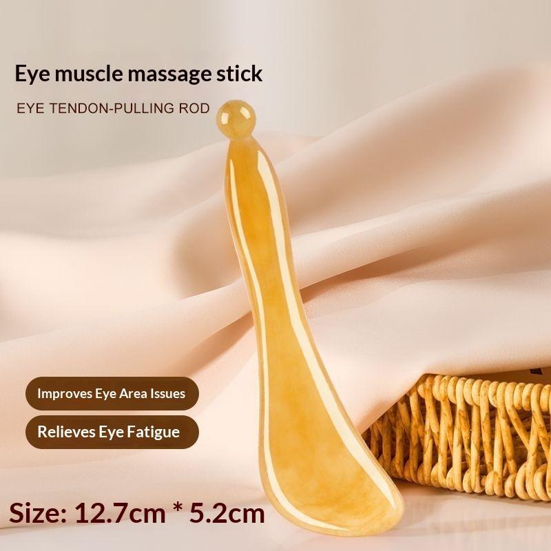1/2Pcs Face Eye Spa Massager Plate Skin Scraping Resin Guasha Massage Board For Head Neck Back Body Legs