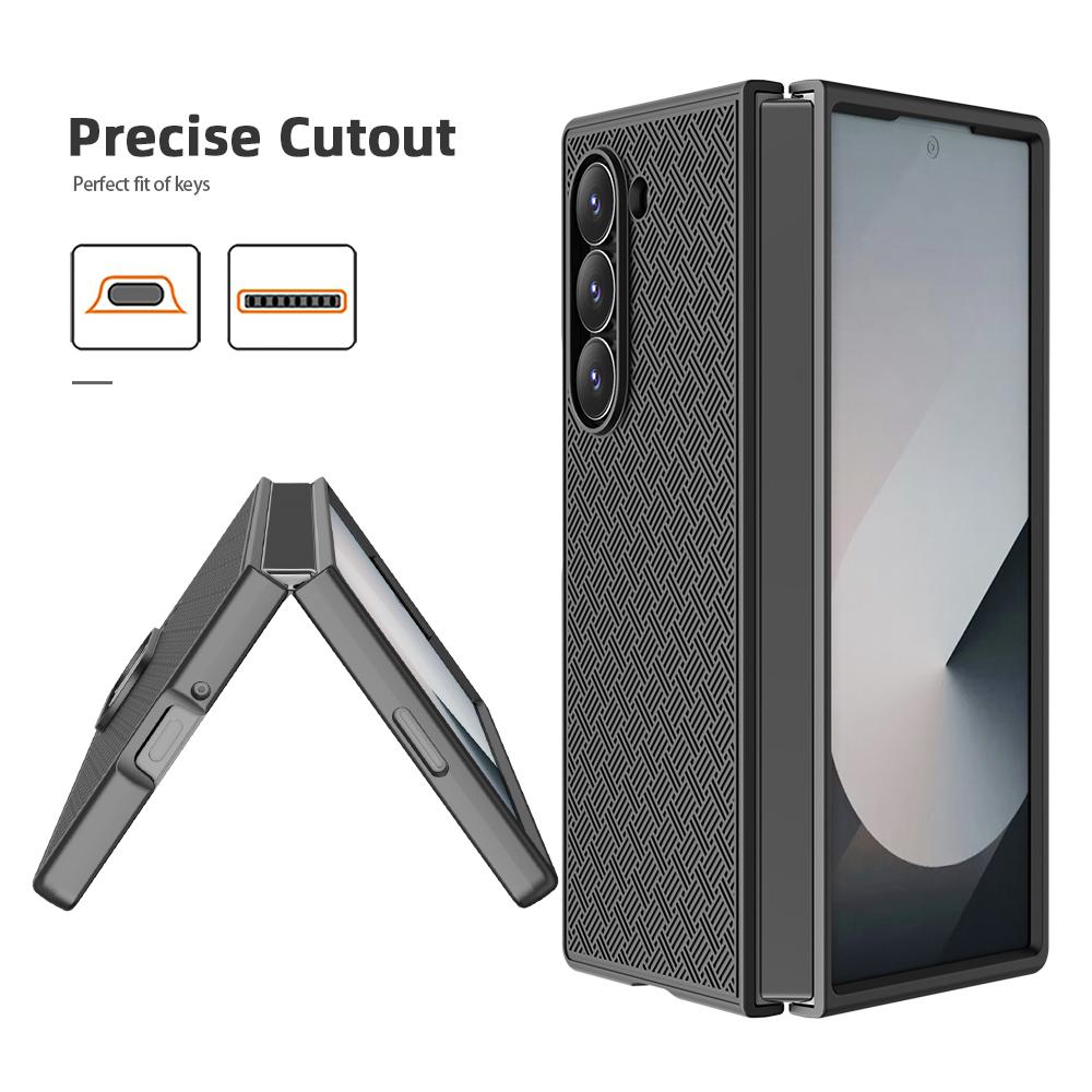 Strong Phone Coque Case for Samsung Galaxy Z Fold 6 5 Fold6 Fold5 Fold 4 3 Fold3 Fold4 Hard Plastic Belt Clip Holder Cases