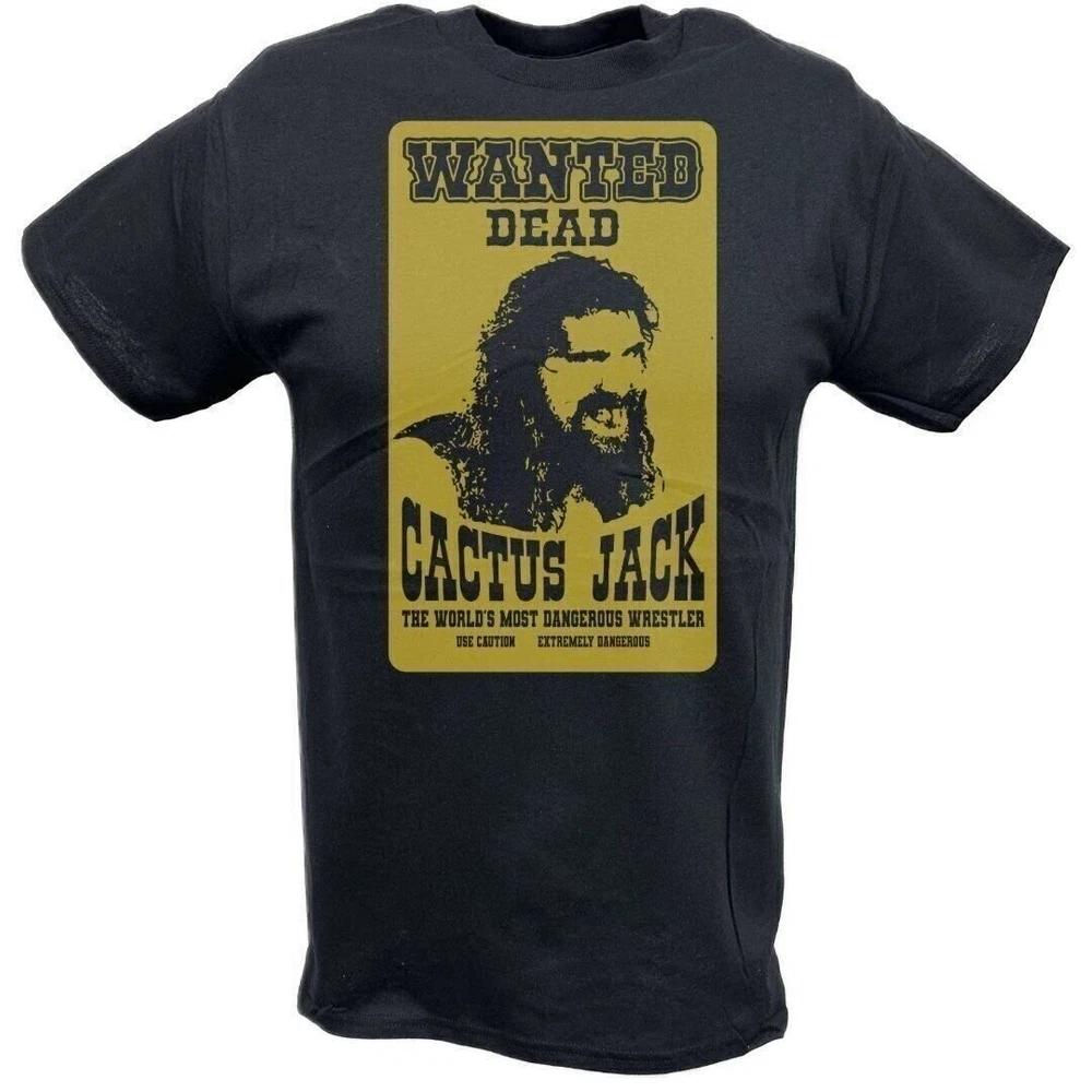 Футболка унисекс Cactus Jack Wanted Dead Mick Foley M