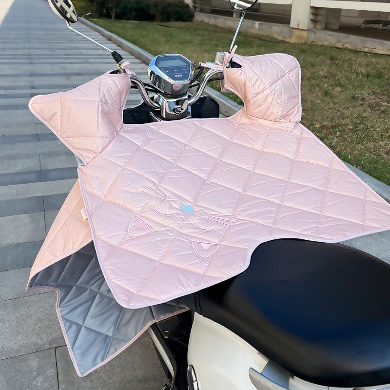 All-Season Electric Vehicle Windshield Sunshade: Medium-Thick, Waterproof, Thin Style for Spring and Autumn