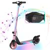 RCB Monopattino Elettrico per Bambini 220W – Ruote da 6,5" – 15 km/h – Pieghevole – Autonomia 6-10 km – Rosa