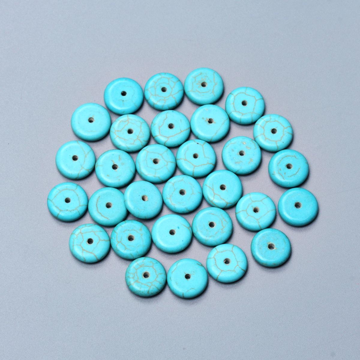 

6/8/12/14/16 мм 100/60/30/20/10 шт. зеленый натуральный камень плоские круглые бусины-разделители для изготовления ювелирных изделий Diy ожерелья аксессуары аксессуары 12mm 30Pcs