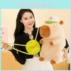 Cartoon Capybara Baseball Cute Plush Toy Soft Fill Doll Children Gift Holiday