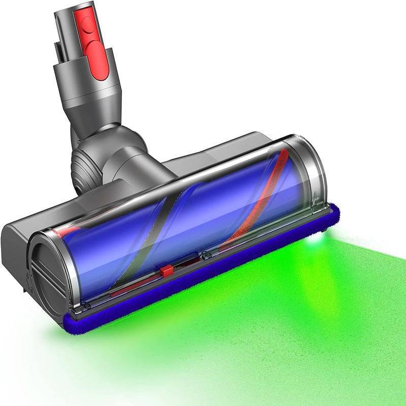 For Dyson V7 V8 Floor Brush With Led Lights For Home Cleaning And Quick Release