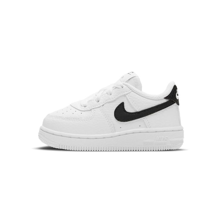 Nike Force 1 TD White Black Baby Sneakers CZ1691-100 22