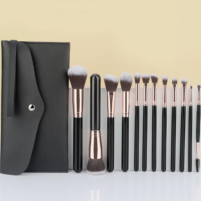 12 Pieces Creative Makeup Brush Set Portable Cosmetic Brushes For Cosmetology Students Travel Face And Eye Brushes