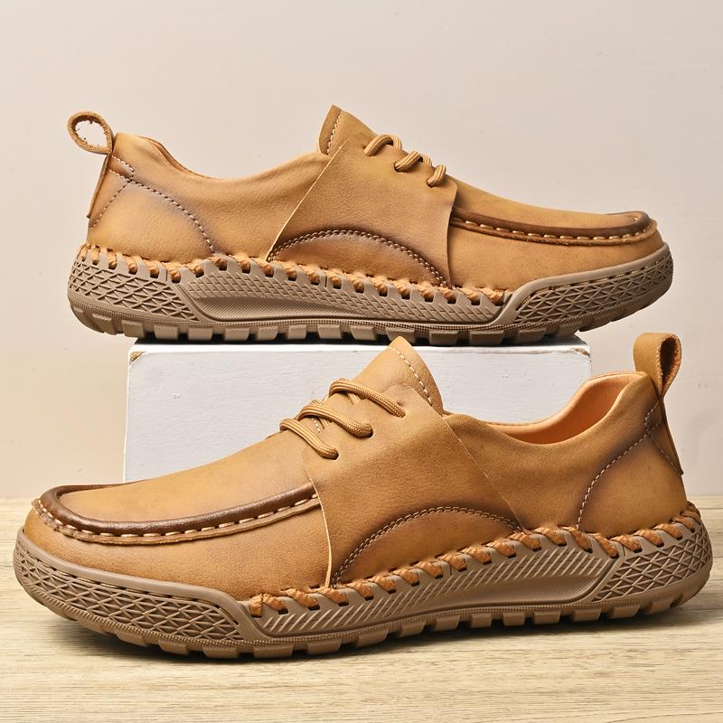 Handmade Men's Casual Shoes Comfortable Moccasins Men Business Flats Shoes Driving Shoes