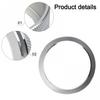 Silver Alloy Air Conditioning & Audio Knobs For VOLVO XC60 S60 S80 V40