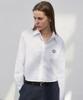 Nigaennikol Nicole Minimal Semi Crop Shirt_White