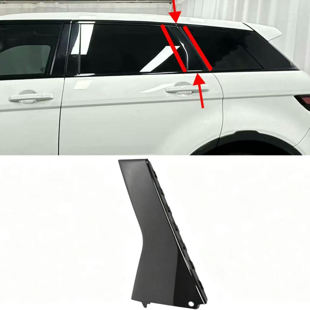 Compatible with Land Rover 10-18 Evoque A, B, C Pillars, Front/rear Exterior Door Trim Panels, and Front Windshield Left/right Trim Strips.
