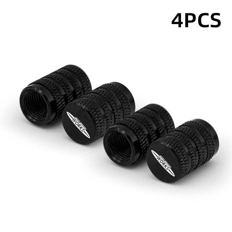 Car Wheel Tire Valve Caps Tyre Stem Covers Airdust Waterproof For MINI Cooper One JCW Countryman Clubman R60 R57 R55 R56 R53 TD1