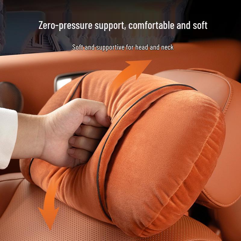 Ford Car Headrest Neck Support Pillow for Focus, Explorer, Escort, and Mondeo.