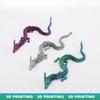 Creative 3D Printed Dragon Ornament Vivid Movable Design Aquarium Rockery Decor 30cm