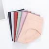 3 Pieces Female Underwear Four Season New Women's Pure Cotton Underwear Fashionable Solid Color Underwear Ladies' Four Seasons Panties
