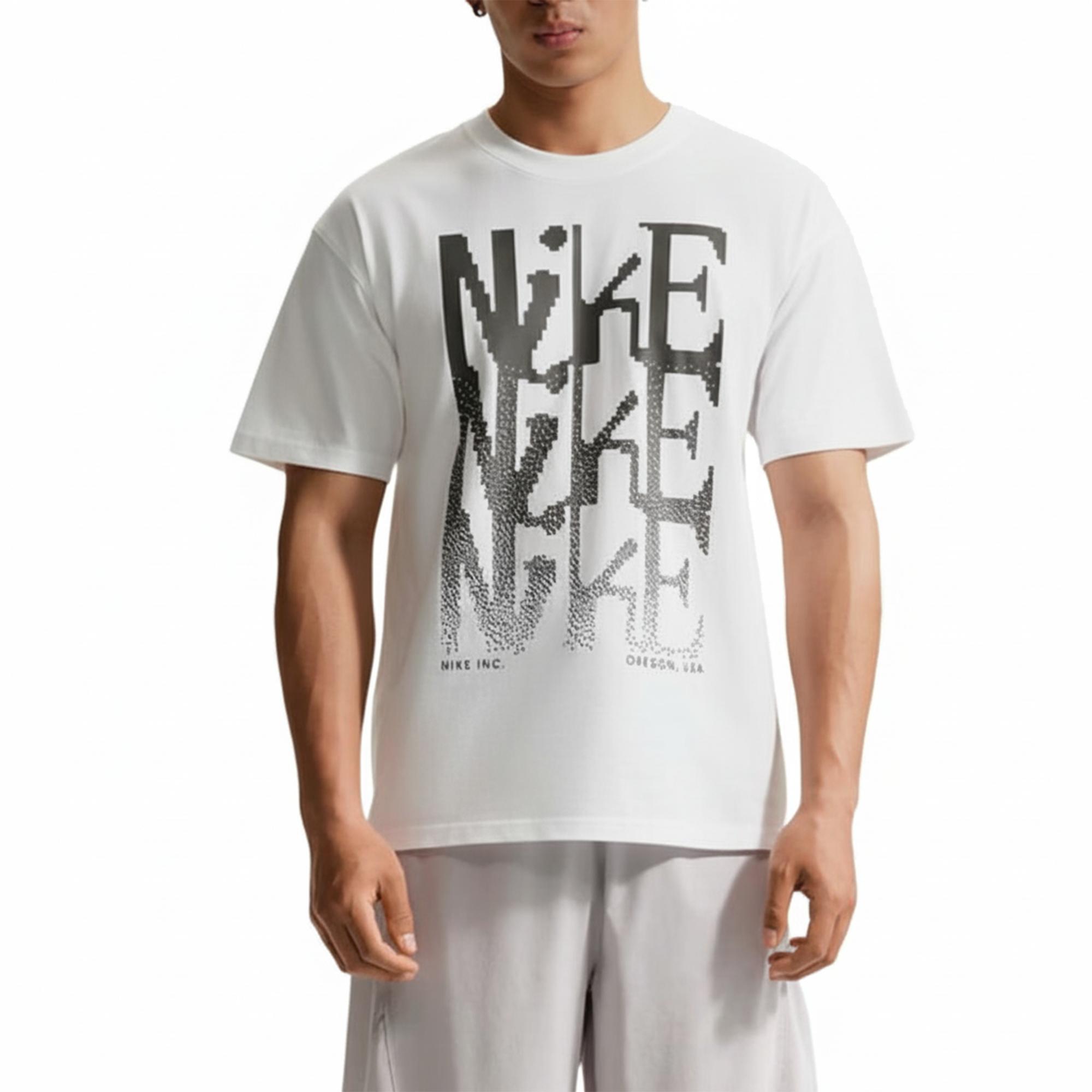 Nike Running T Shirts Men s White Moderate IH1362-100 2XL