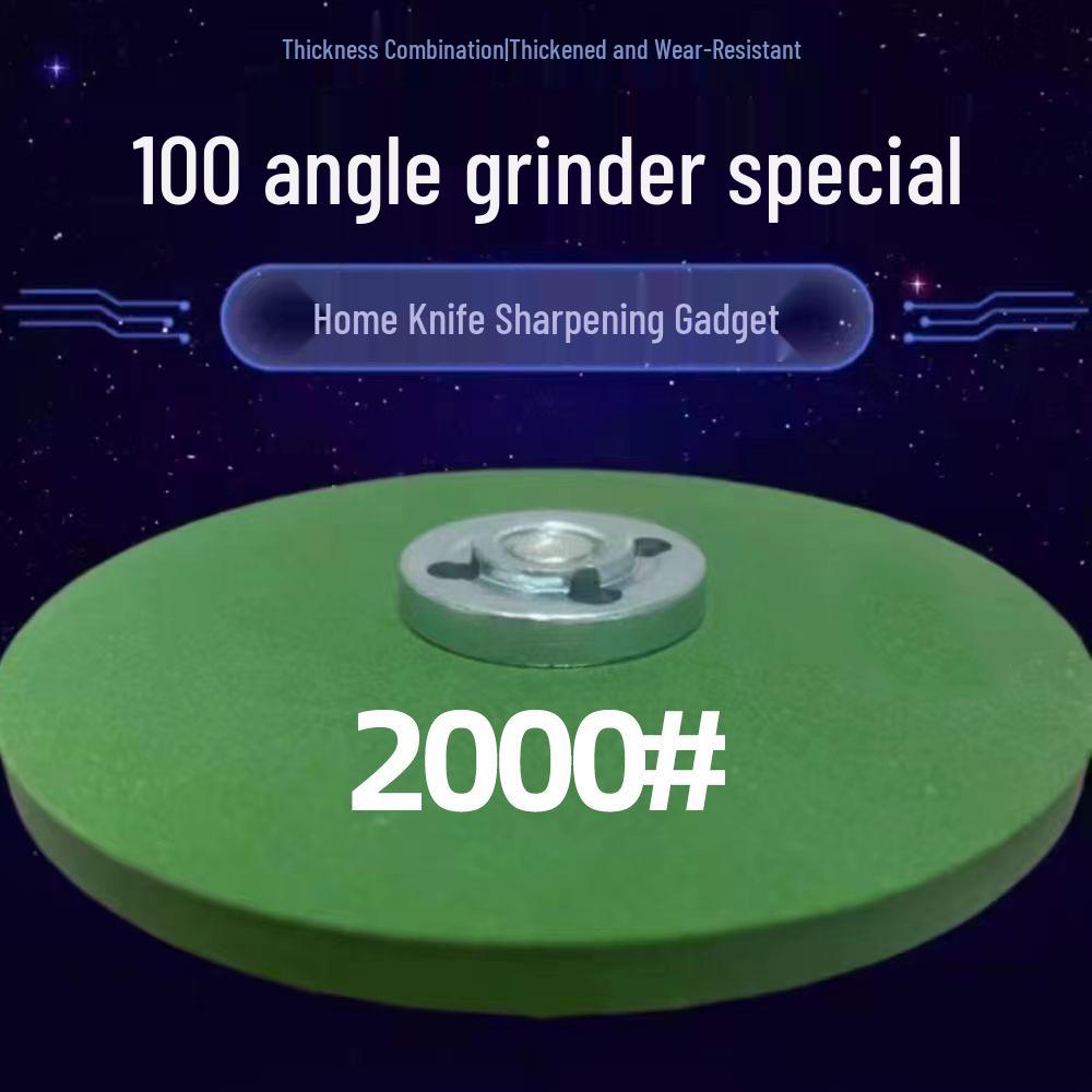 Superfine Angle Grinder Knife Sharpening Wheel - Kitchen Knife Polishing Pad for Electric Drill