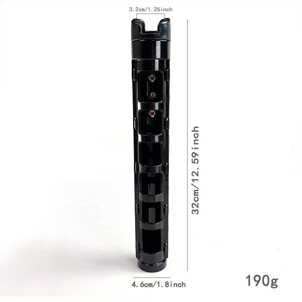 

Портативный автомобильный держатель для удочек для мотоциклов — надежно удерживает удочки во время движения! чёрный