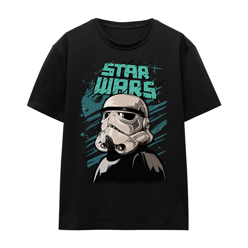 Star Wars Unisex Adult Street Glare Stormtrooper T-Shirt