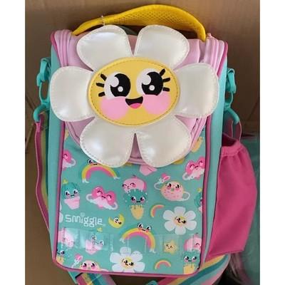 Smiggle Kids Lunch Bag Large Capacity Insulated Lunch Box Tote for School Students Portable Meal Cooler Bag Cute Design
