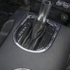 Central Shift Gear Box Trim Decor Cover Bezels for Ford Mustang 15+ Carbon Fiber