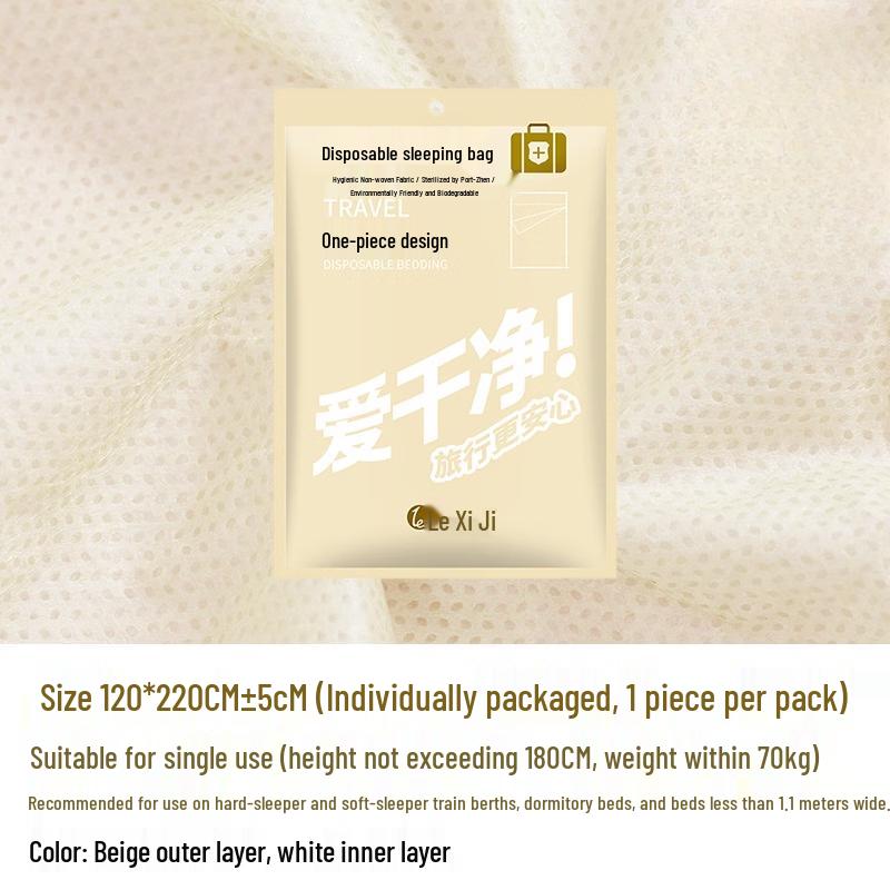 

Li Shen Disposable Travel Bedding & Sleeping Bags