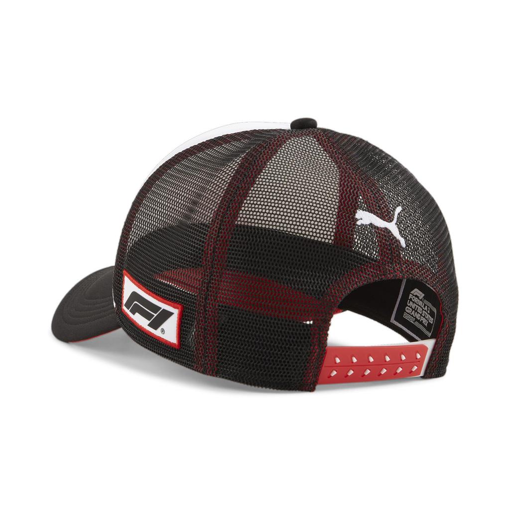 Puma Cappello MOTER F1 Austin BB Nero, Visiera parasole, Berretto, 025755, Autunno/Inverno 2024, (01)
