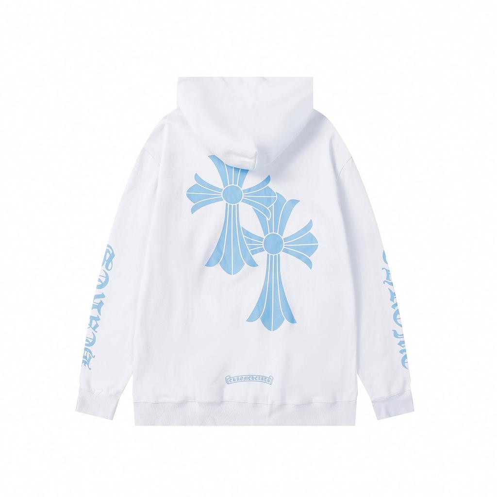 24 Kreuz Hochwertiges Unisex Kapuzenpullover - Herbst/Winter Trendige Amerikanische Marke