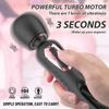 AV Stick Slap Tease Vibrator with 10 Frequency Snap and 7 Frequency Vibrator, Adult Female Masturbator
