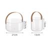 Versatile Transparent Desktop Storage Bucket: Multi-use Basket for Fruits, Ice, Pets, & More - Portable & Creative Organizer