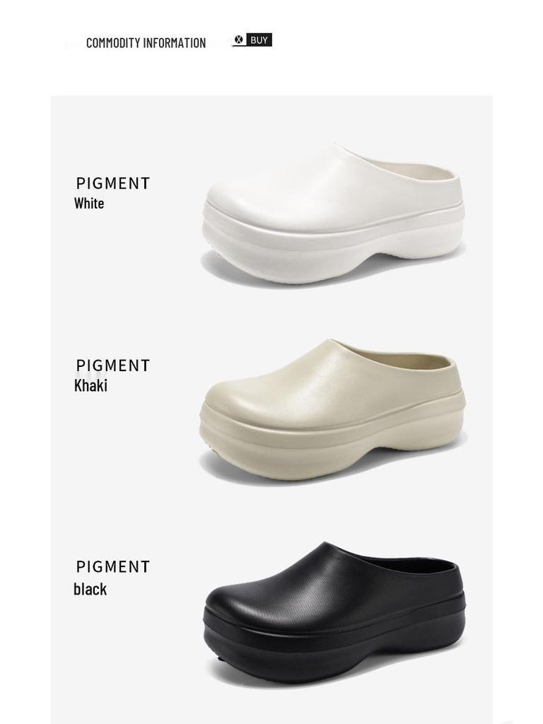 Summer Baotou EVA Casual Sport Sandals - Non-slip Thick Sole for Men & Women