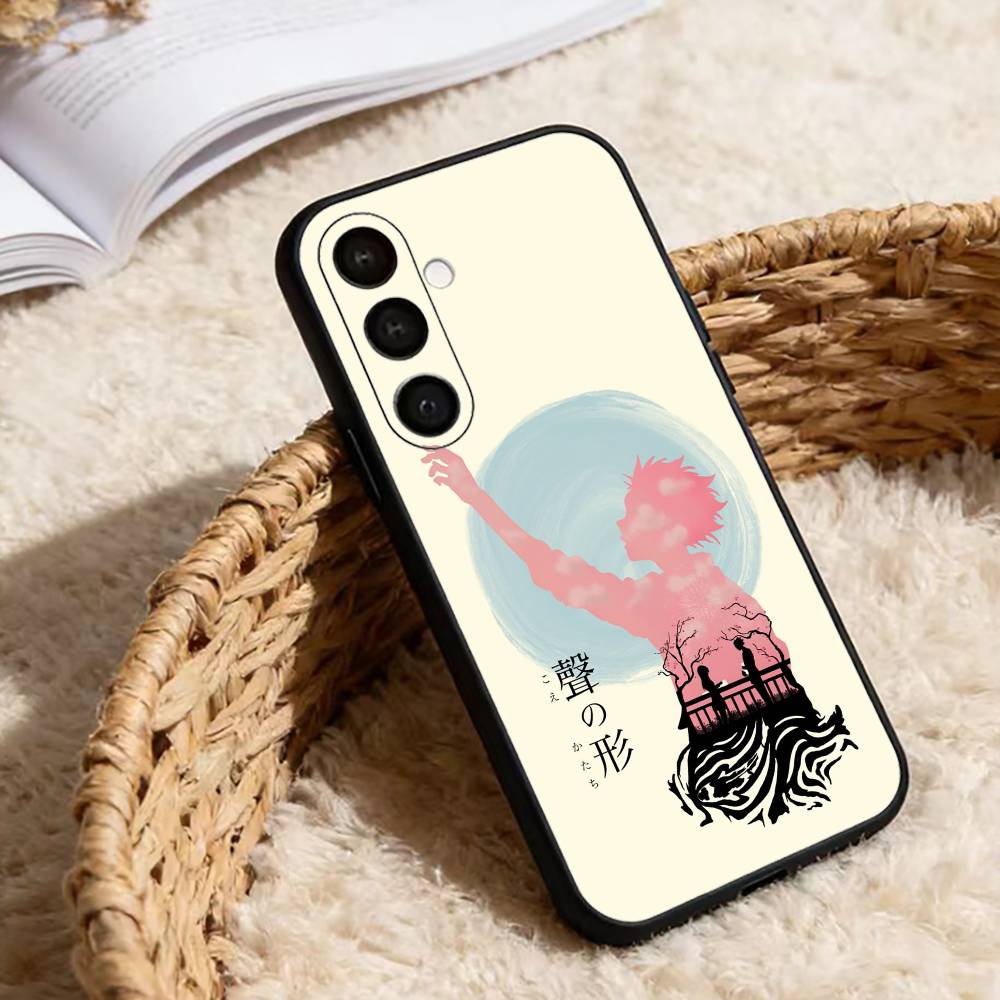 

A Silent Voice Shoya Nishimiya Phone Case For Samsung Galaxy A20,21s,22,31,32,52,53,72,73,80,91 Soft Black Shell Samsung a71 5g