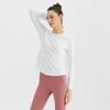 Huit Round Line Long Sleeve Tee Htwtl3k03t