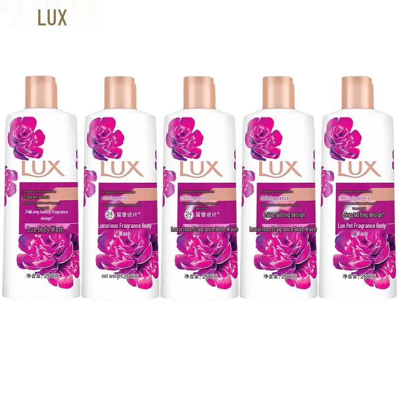 

LUX Indulgent Peony Fragrance Body Wash 5-Pack