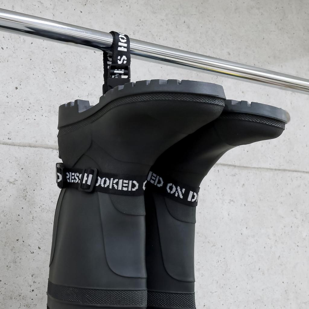 DRESS Wader Hanger, Quick-Drying, Adjustable, Durable, and Easy to Store for Waders, Boots, and Fishing