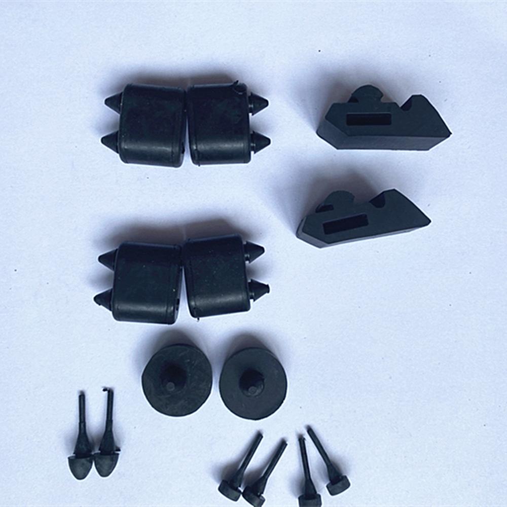 Rubber Stopper Bumper Kit + Hood Adjusters For Chevrolet Camaro 1967 1968 1969
