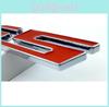 Emblema Premium de Liga de Zinco Letra Ss Grade Para-lama Tampa da Mala Para Chevy Camaro Impala 2010-2015