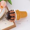 Ice Cream Cone Simulation Toy - Dessert Prop for Shop Display Decoration