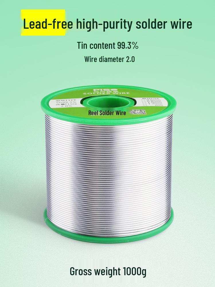 Nagy tisztaságú, alacsony hőmérsékletű forraszhuzal gyantával - Ideális háztartási használatra