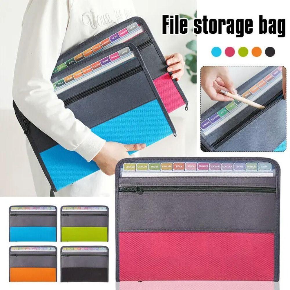 

A4 Sized Expanding File Organizer 13 Pocket Accordion Document Organizer A4 File Folder