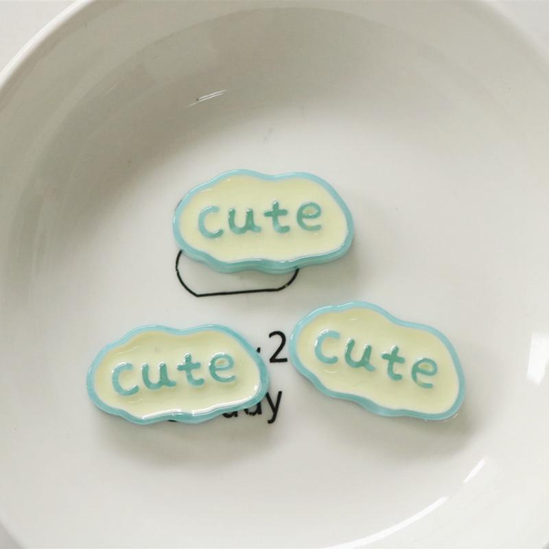 10Pcs New Cute Cartoon Mini Bear Rabbit Flat Back Resin Scrapbook Diy Jewelry Hairpin Craft Decoration Accessories A59