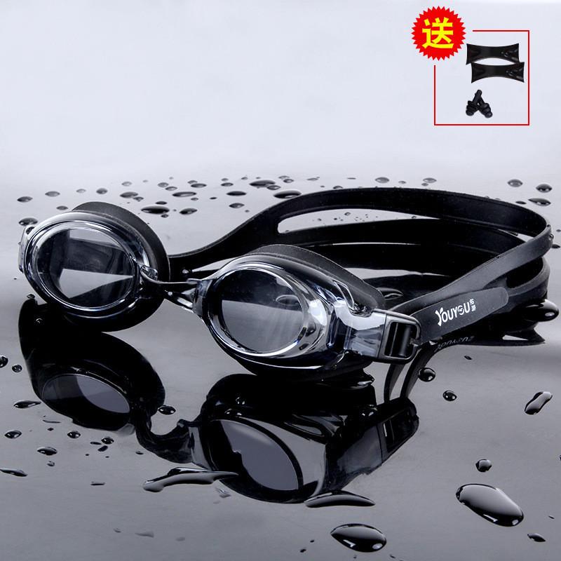 Waterproof Antifog Swim Goggles For Adults With Pc Lenses And Uv Protection